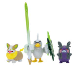 Pokémon battle figure 3-pak asst