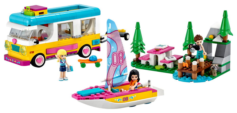 41681 LEGO FRIENDS Skov-autocamper og sejlbåd