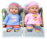 Babydukke med blød krop 30 cm *asst*