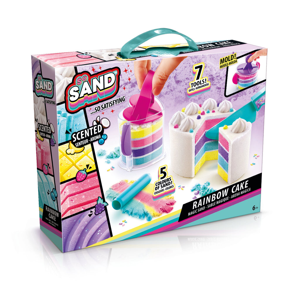 So sand rainbow cake kit