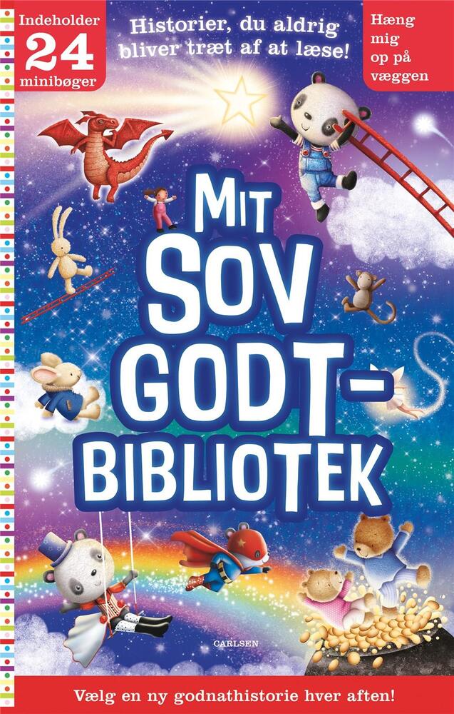 Mit sov godt-bibliotek - med 24 bøger