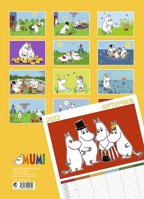 Mumi familiekalender 2022