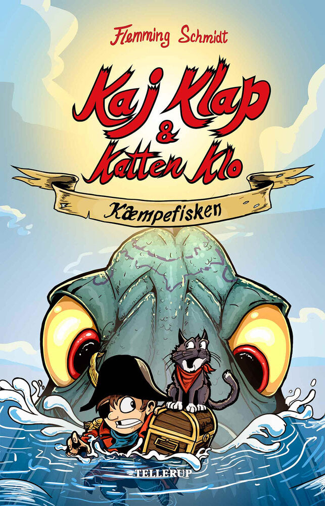 Kaj Klap & katten Klo #1: Kæmpefisken (LYT & LÆS)