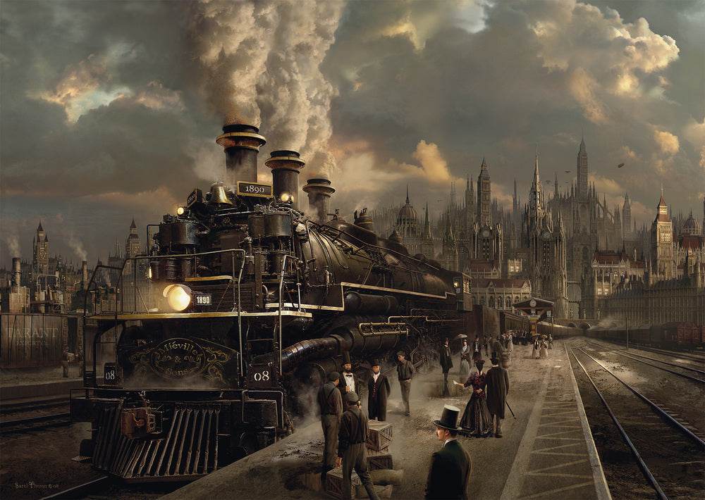 Puslespil Locomotive 1000 brikker