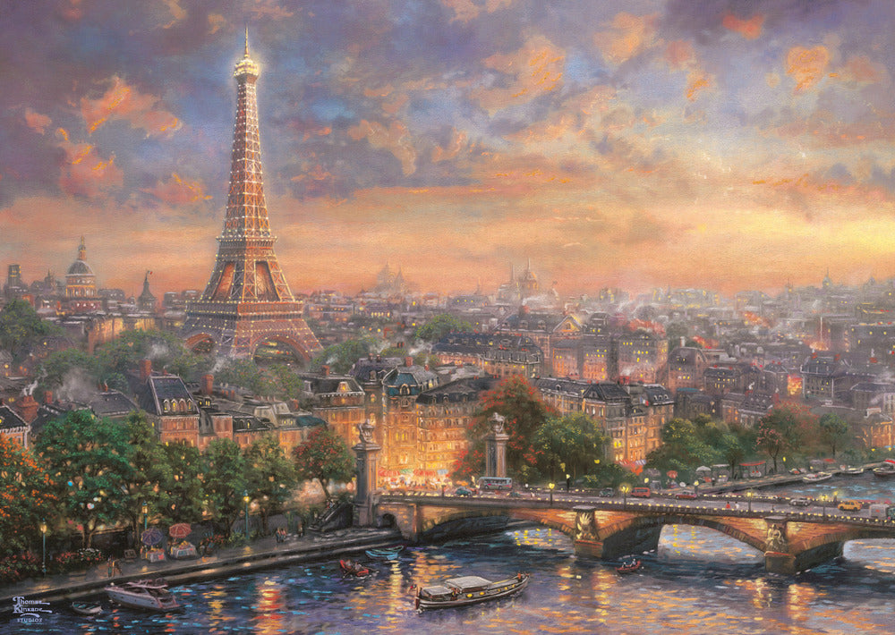Puslespil Paris City of Love 1000 brikker