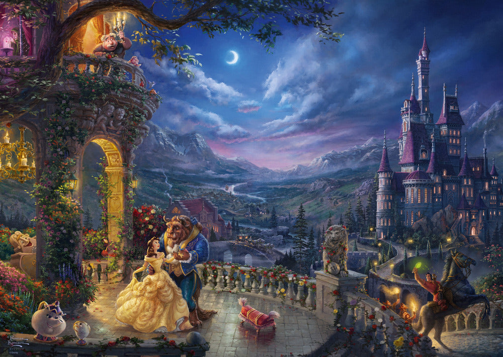 Puslespil Beauty and the Beast Dancing 1000 brikker