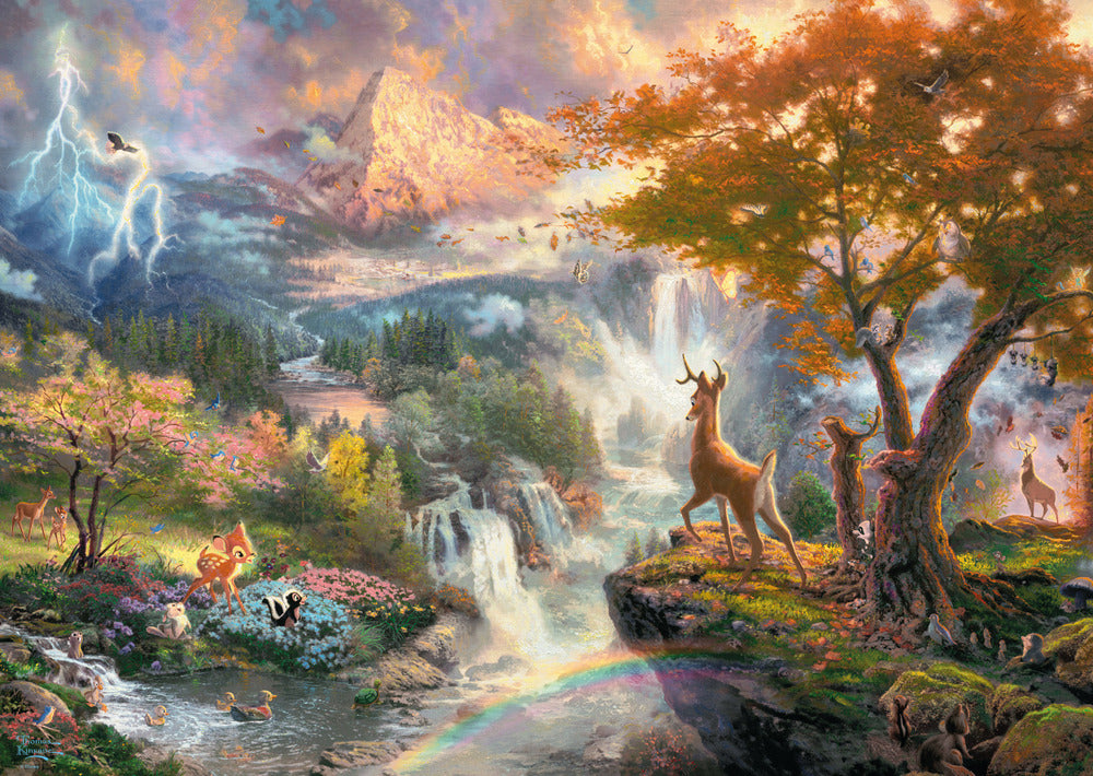 Puslespil Disney Bambi 1000 brikker