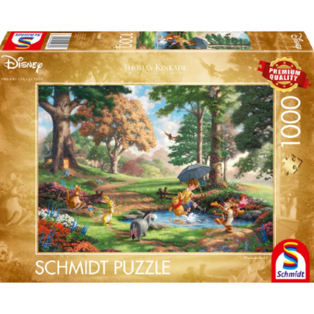 Puslespil Winnie the Pooh 1000 brikker