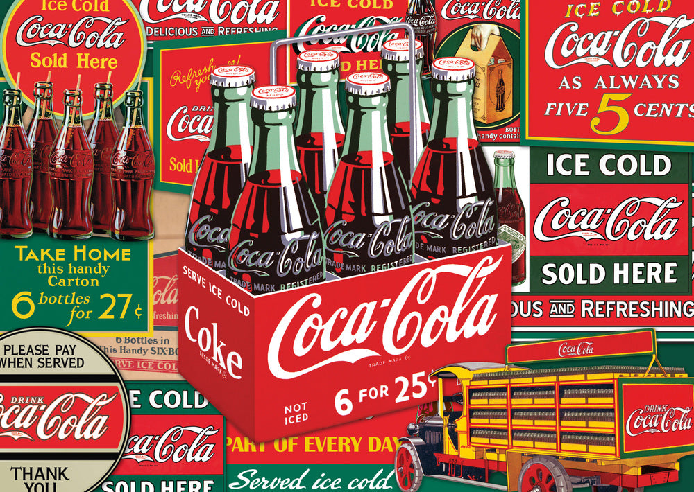 Puslespil Coca Cola classic 1000 brikker