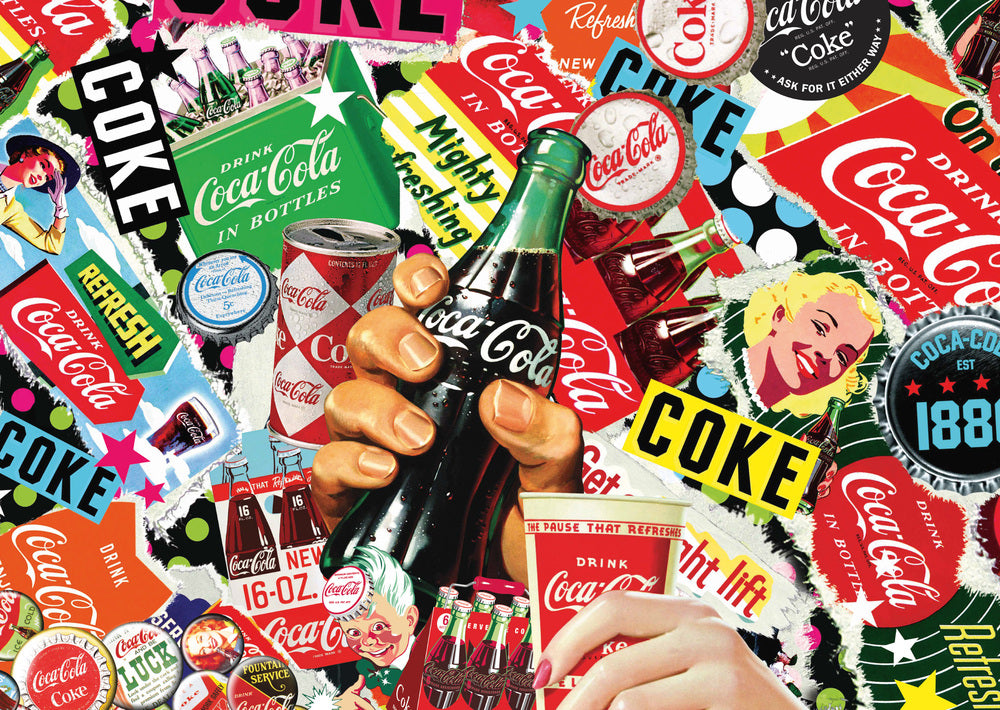 Puslespil Coca Cola Coke it is 1000 brikker