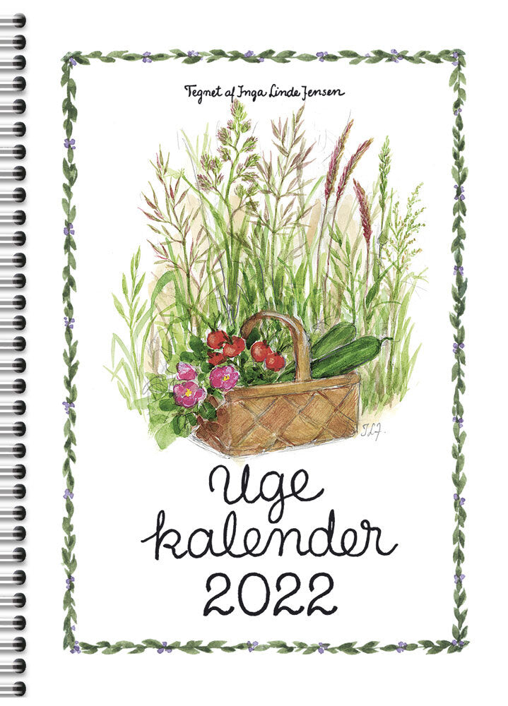Ugekalenderbogen A5 2022