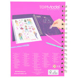 TOPModel Doodle bog med 3 neon gelpenne