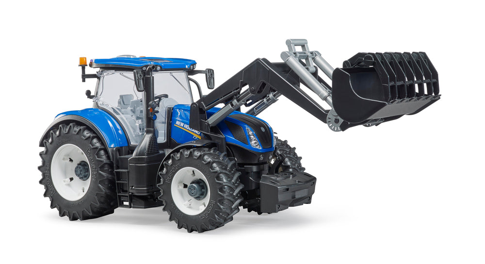 Bruder New Holland T7.315 traktor med frontlæsser