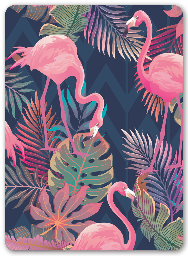 Diamond Art Flamingoer/hawaii blomst 13 x 18 cm