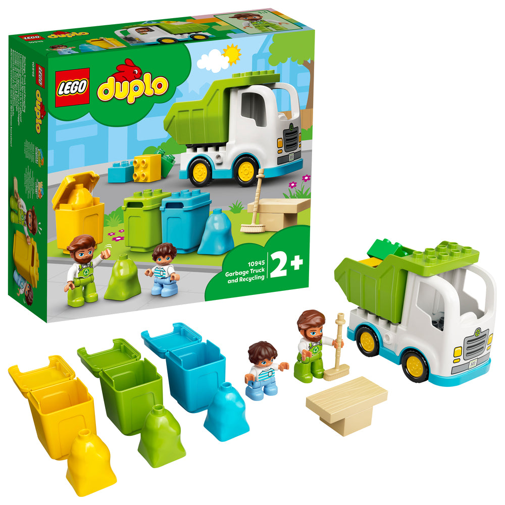 10945 LEGO DUPLO Town Skraldebil og genbrug