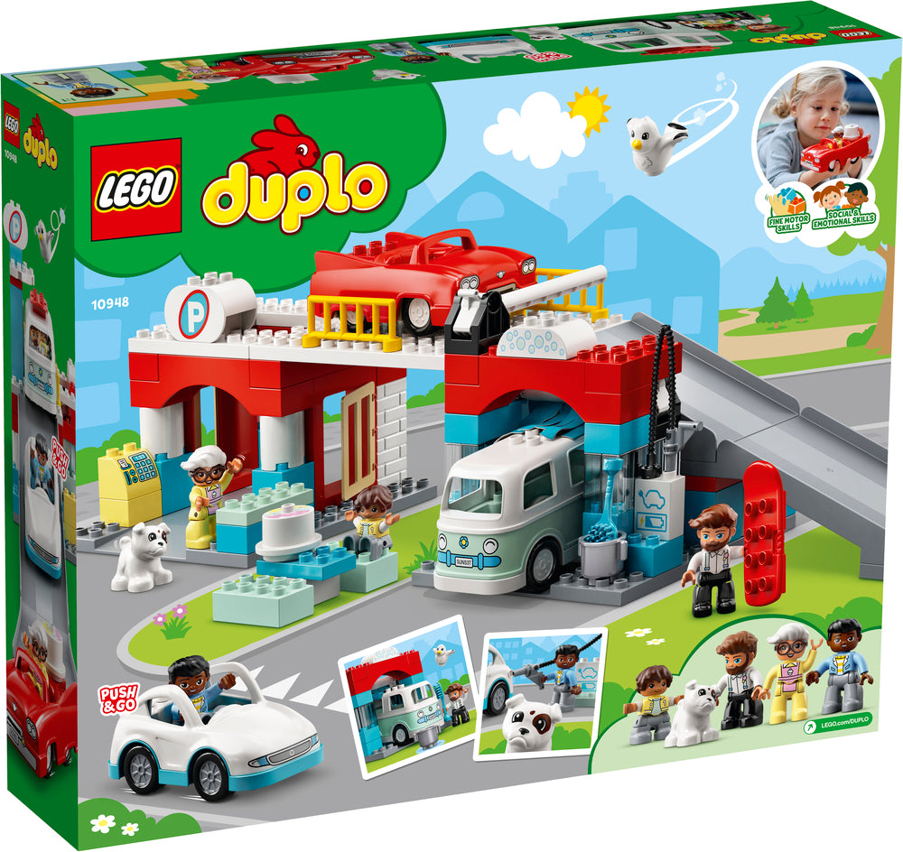 10948 LEGO DUPLO Town Parkeringshus og bilvask
