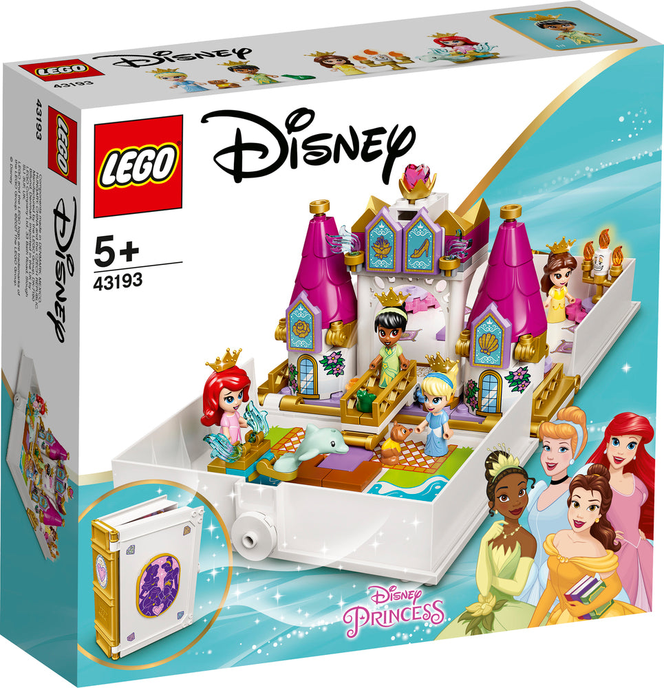 43193 LEGO Disney Princess Ariel, Belle, Askepot og Tianas bog-eventyr