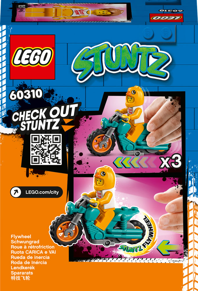 60310 LEGO City Stuntz Kylling-stuntmotorcykel