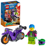 60296 LEGO City Stuntz Wheelie-stuntmotorcykel