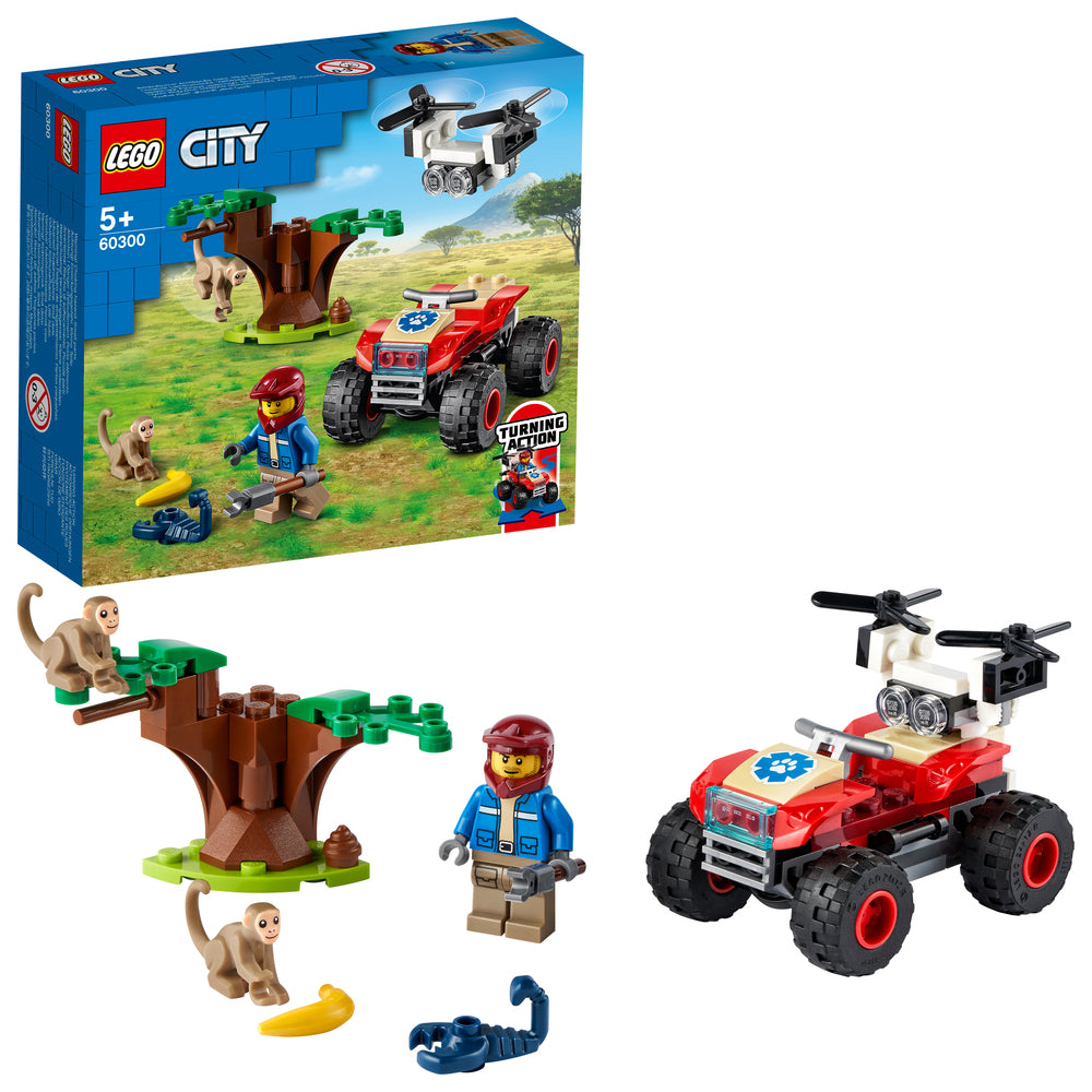 60300 LEGO City Wildlife Vildtrednings-ATV