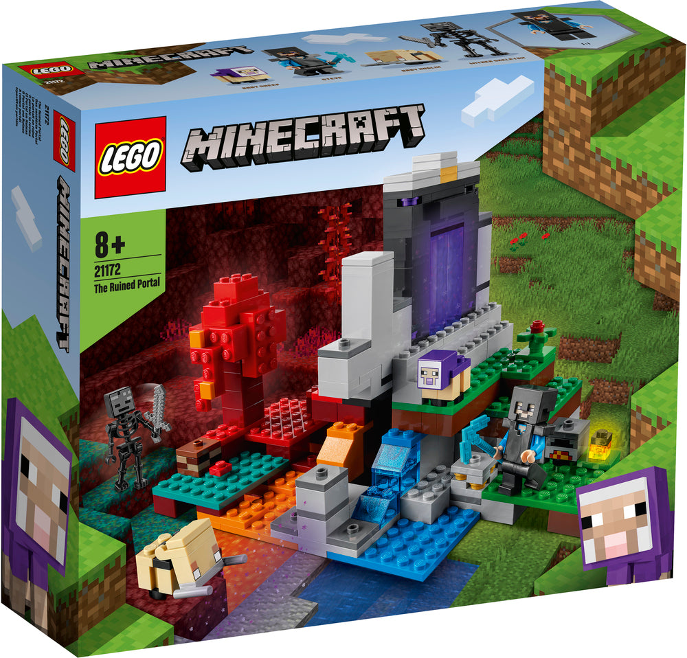 21172 LEGO Minecraft Den ødelagte portal