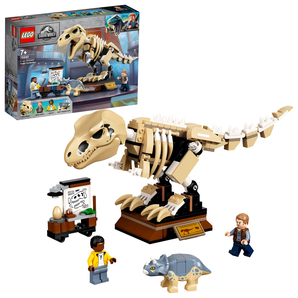 76940 LEGO Jurassic World T-rex-dinosaurudstilling