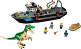 76942 LEGO Jurassic World Baryonyx-dinosaurflugt i båd