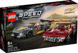 76903 LEGO Speed Champions Chevrolet Corvette C8.R-racerbil og 1968 Chevrolet Corvette