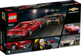 76903 LEGO Speed Champions Chevrolet Corvette C8.R-racerbil og 1968 Chevrolet Corvette