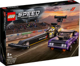 76904 LEGO Speed Champions Mopar Dodge//SRT Top Fuel-dragster og 1970 Dodge Challenger T/A