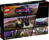 76904 LEGO Speed Champions Mopar Dodge//SRT Top Fuel-dragster og 1970 Dodge Challenger T/A