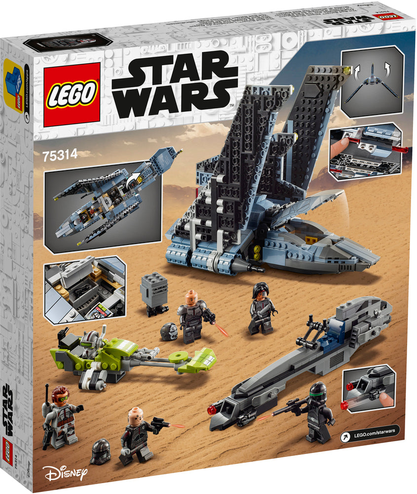 75314 LEGO Star Wars De Hårde Hundes angrebsskib