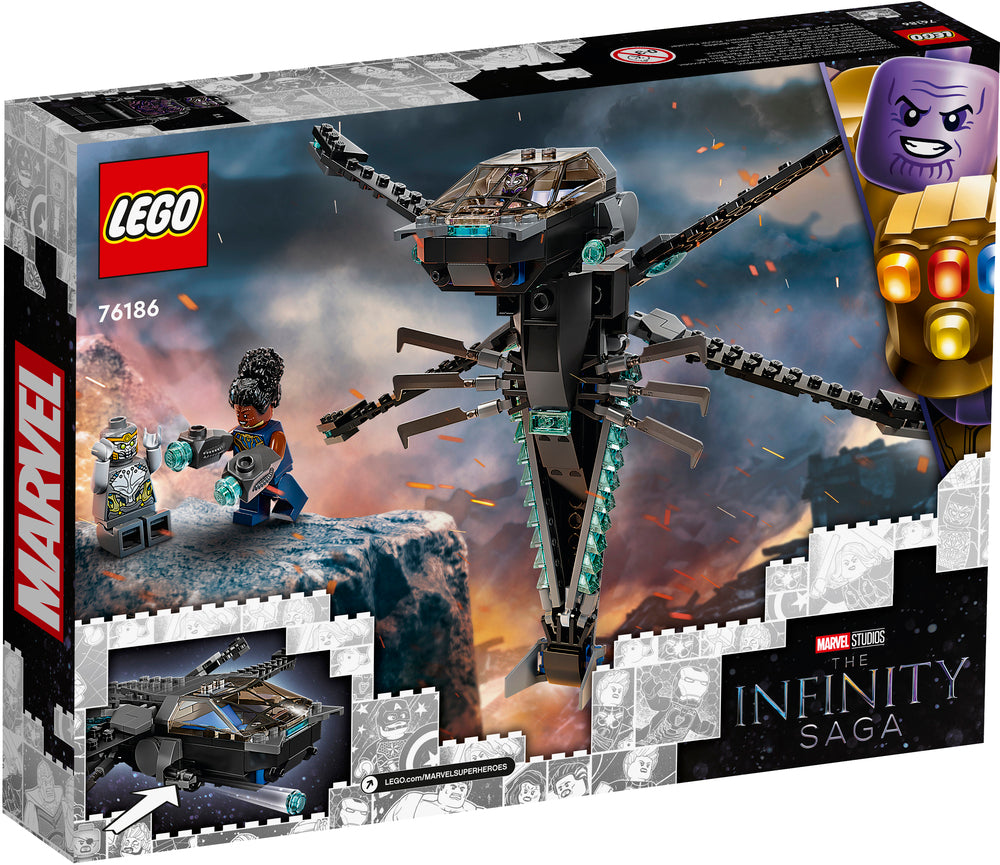 76186 LEGO Super Heroes Black Panthers drageflyver