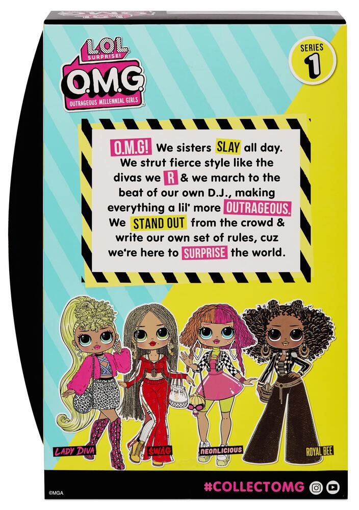 L.O.L. Surprise OMG 3.8 Doll - Downtown BB