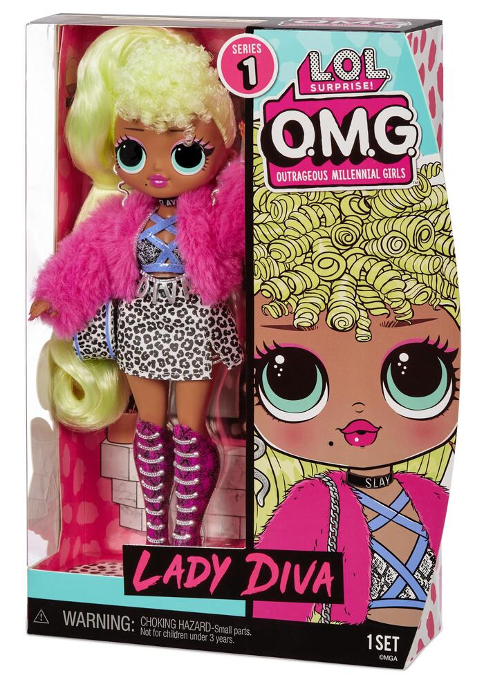 L.O.L. Surprise OMG 3.8 Doll - 24K DJ