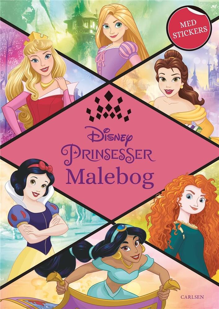Disney Prinsesser malebog (kolli 6)