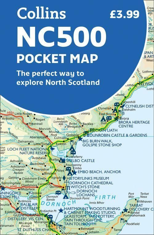 NC500 Pocket Map: The perfect way to explore North Scotland