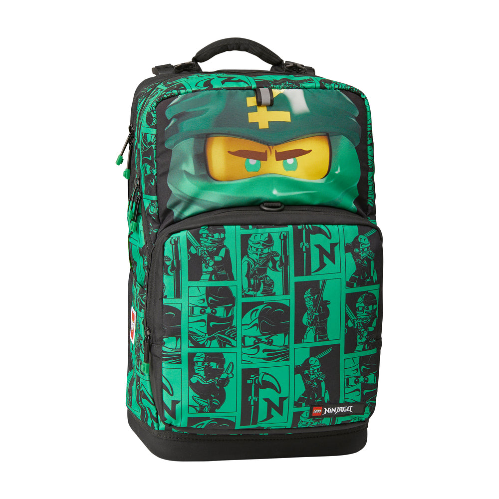 Skoletaske LEGO® Mortensen Maxi Plus Ninjago Grøn 23L