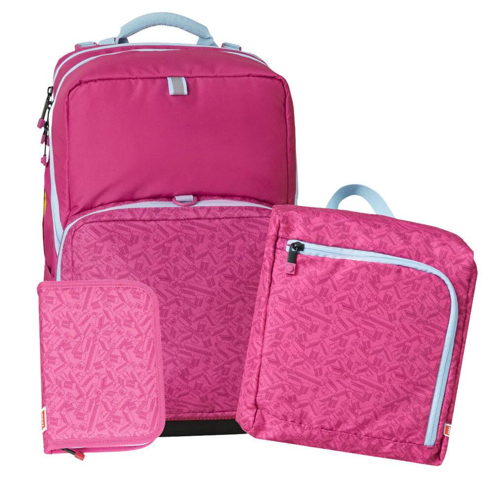Skoletaske LEGO® Mortensen Maxi Plus Violet/Lilla 3 dele 23L