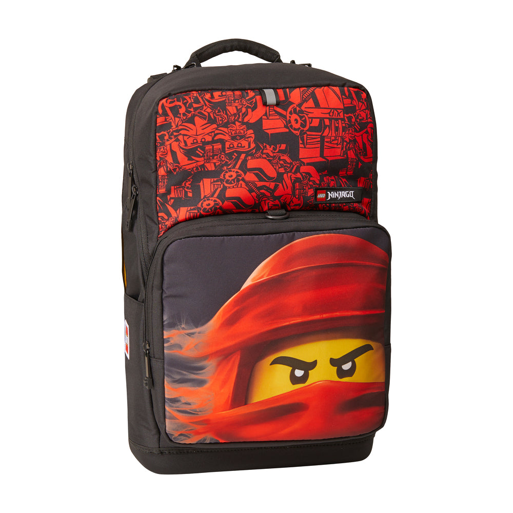 Skoletaske LEGO® Johansen Optimo Plus Ninjago Rød m/gympose