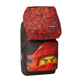 Skoletaske LEGO® Johansen Optimo Plus Ninjago Rød m/gympose