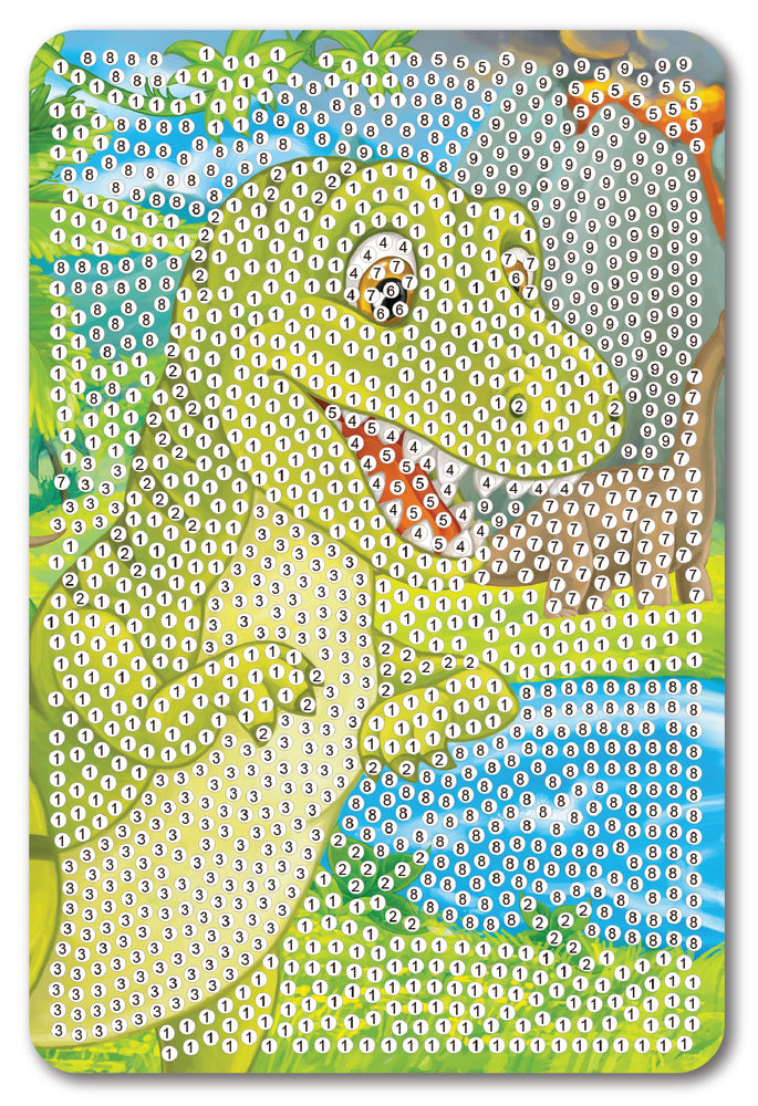 Diamond Art drage/ild 10 x 15 cm