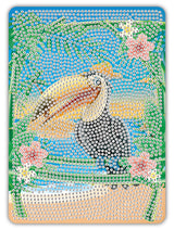 Diamond Art tukan 13 x 18 cm