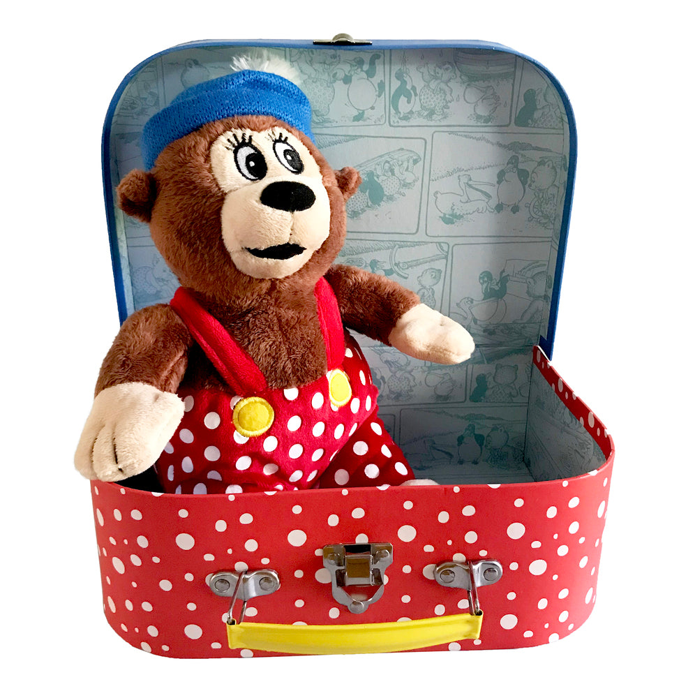 Rasmus Klump kuffert og bamse - X