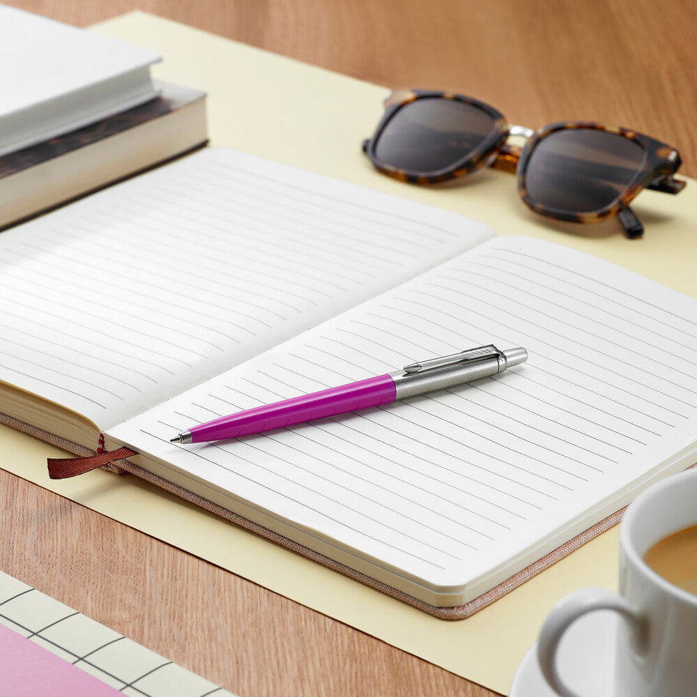 Kuglepen Parker Jotter 0,7 mm magenta recycled emballage