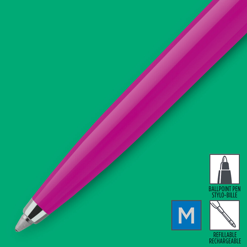 Kuglepen Parker Jotter 0,7 mm magenta recycled emballage
