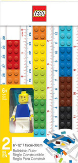 LEGO bygge sæt med lineal, inkl. 28 forskellige ting