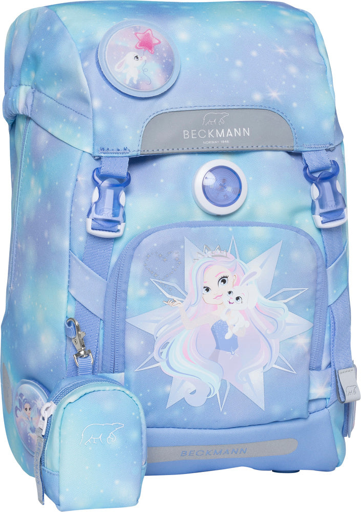 Skoletaske Beckmann classic star princess 22 liter