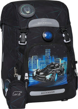 Skoletaske Beckmann classic night rider 22 liter