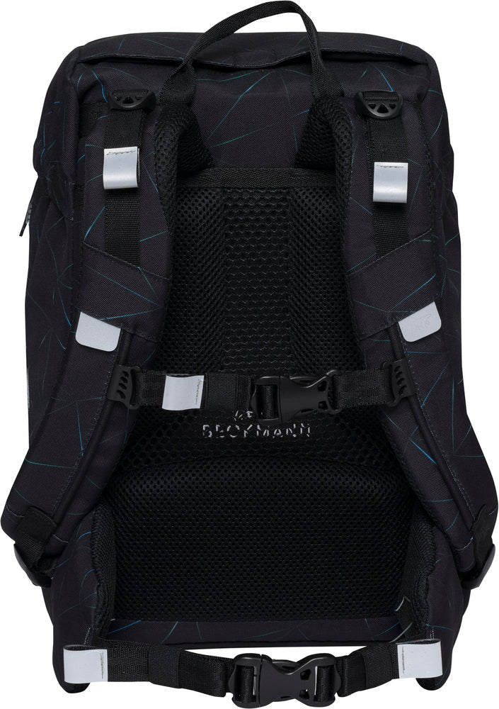 Skoletaske Beckmann classic night rider 22 liter